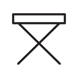 Mesa de ferro  Ícone