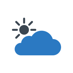 Cloud Sun  Icon