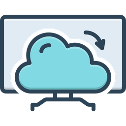 Cloud computing  Icon