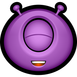 Purple Monster  Icon