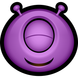 Purple Monster  Icon