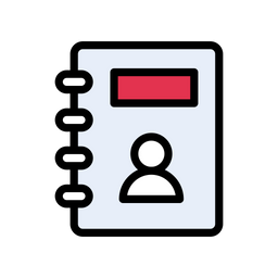 Contact Book  Icon