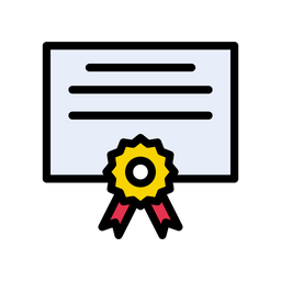 Certificate  Icon