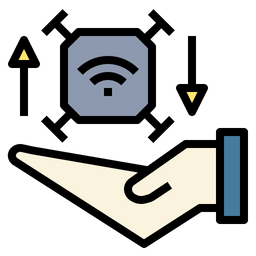 Steuerung Drohne Drahtlos Symbol