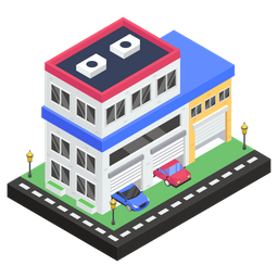 Car Repair Shop  Icon