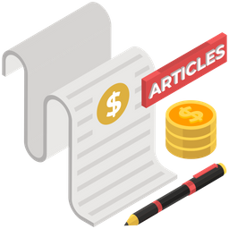 Paid For Articles  Icon