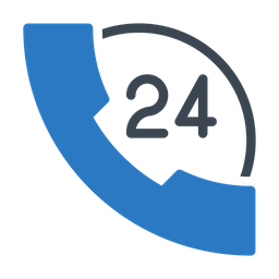 24 Hours Service  Icon