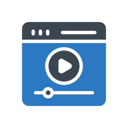 Online Video  Icon