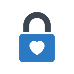 Heart Lock  Icon