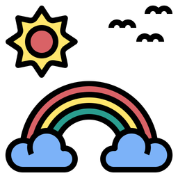 Regenbogen  Symbol