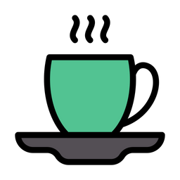 Heißer Tee  Symbol