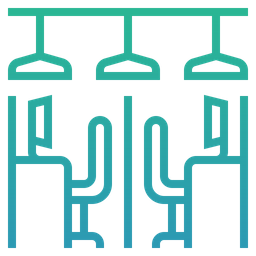 Geschlossenes Planbüro  Symbol