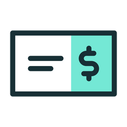 Cheque  Icon