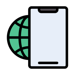 Mobile Internet  Icon