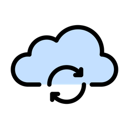 Cloud Backup  Icon