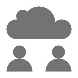 Cloud users  Icon