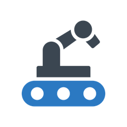 Industry Robotic Machine  Icon