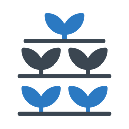 성장 식물  아이콘