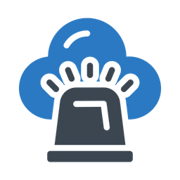 Cloud Alert  Icon