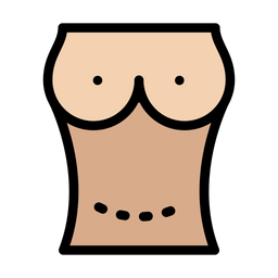 Belly Breast  Icon