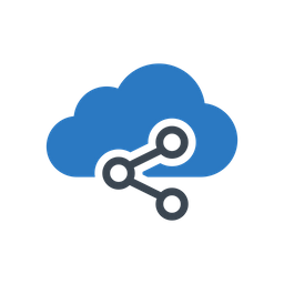 Cloud Sharing  Icon