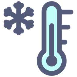 Temperatura fria  Ícone