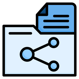 File Sharing  Icon