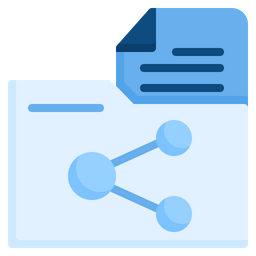 File Sharing  Icon