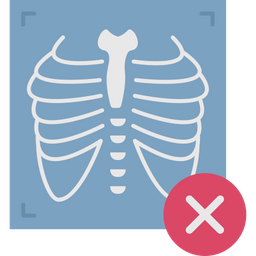 Cross On Ribs  Icon