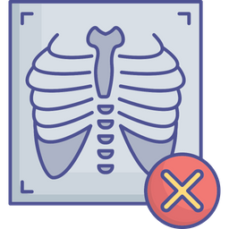 Cross On Ribs  Icon