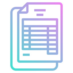 Finance Document  Icon