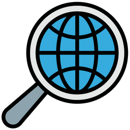 Global Location  Icon