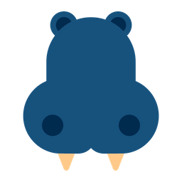 Hippopotamus  Icon