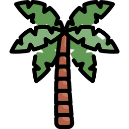 Kokosnussbaum  Symbol