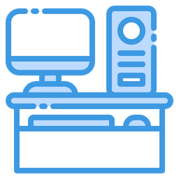 Computer Desk  Icon