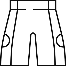 Kurze Hose  Symbol