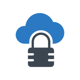 Cloud Lock  Icon