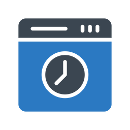 Browser Time  Icon