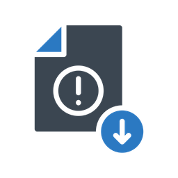 Error File Download  Icon