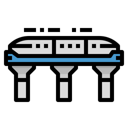 Einschienenbahn  Symbol