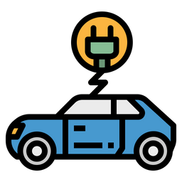 Electric Car  Icon