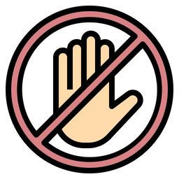 No touch  Icon