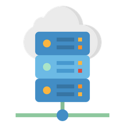 Cloud Server  Icon