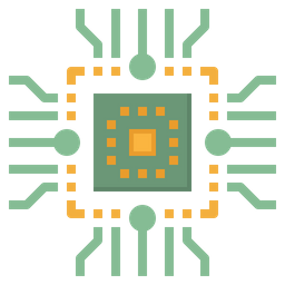 Cpu Chip  Icon