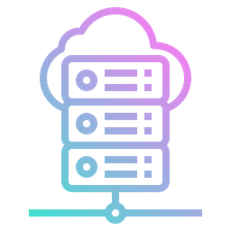 Cloud Server  Icon