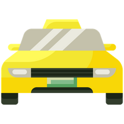 Taxi Cab Transport Icon