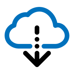 Cloud Download  Icon