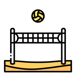 Beach-Volleyball  Symbol