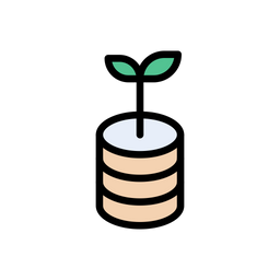 Database Growth  Icon