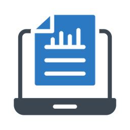 Relatório on-line  Ícone